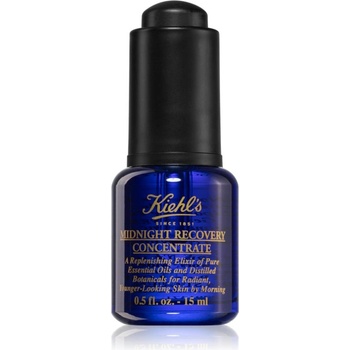 Kiehl's Midnight Recovery Concentrate rегенериращ нощен серум за всички видове кожа, включително и чувствителна 15ml