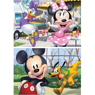 EDUCA Dřevěné Mickey a přátelé 2 x 25 dielov