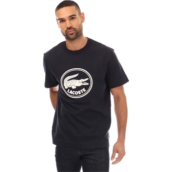 Image 1 of Lacoste Тениска Lacoste Men's Round Logo Regular Fit T-Shirt - Abysm