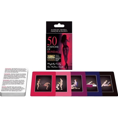 Erotická hra Kheper Games 50 Positions of Bondage