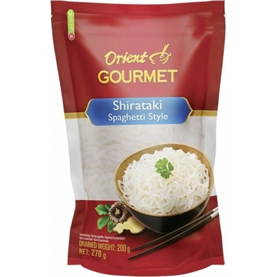 Orient Gourmet Konjakové rezance shirataki v tvare spaghetti 270 g