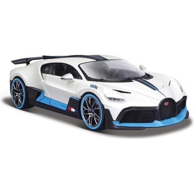 Maisto Bugatti Divo bílá metalíza W 1:24