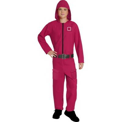Fiestas Guirca Детски костюм Squid Game - Warden Square Размер - деца: XXL: 165 см