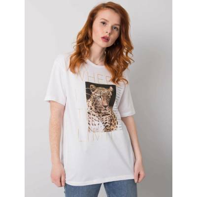 T shirt HB TS 3051.64P white šedá