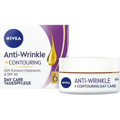 Nivea AntiWrinkle+ Контуриращ дневен крем против бръчки 65+ Дневен крем дамски 50ml