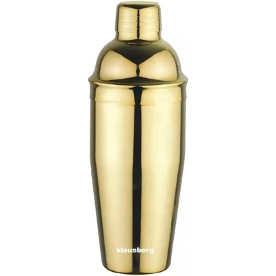 Klausberg Шейкър за коктейли Klausberg KB 7649, 750 ml, Огледален, Златист (KB 7649)