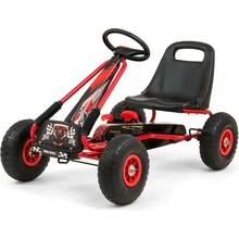 Go-kart šlapací motokára Milly Mally Thor červená