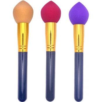 Divine cosmetics CP35 hubka na make-up s rúčkou 18 cm