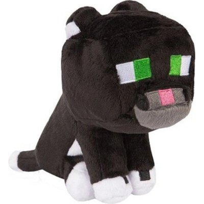 Plush Minecraft Mačka čierna 23 cm