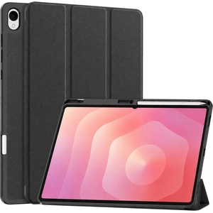 Techsuit Калъф Techsuit Flex Trifold (с държач за писалка) - Samsung Galaxy Tab S12 Plus - Черен