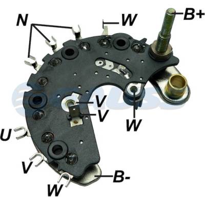 Diodový blok Gauss - Valeo A54860A