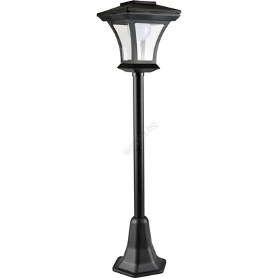 Polux LED Соларна лампа TIRANA LED/1, 6W/1, 2V 600 mAh IP44 черен (SA1926)