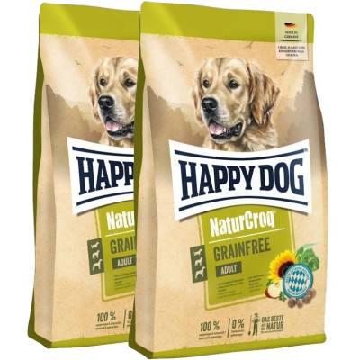 Happy Dog NaturCroq Grainfree Adult 2 x 11 кг