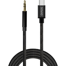 Savio CL-188 s konektorem USB-C na mini-jack 2m