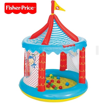 Надуваем цирк FISHER PRICE с 25 топки 104 x 137 BESTWAY 93505
