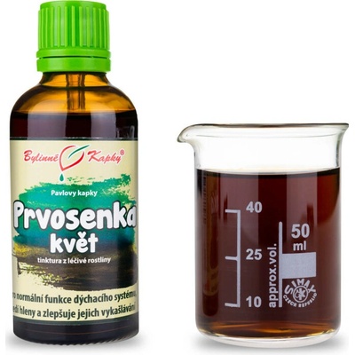 Prvosienka jarná kvet kvapky tinktúra 50 ml
