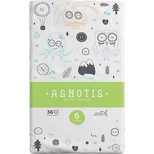 Agnotis Бебешки пелени Agnotis - No 6, 16-30 kg, 36 броя (AG6) - baby