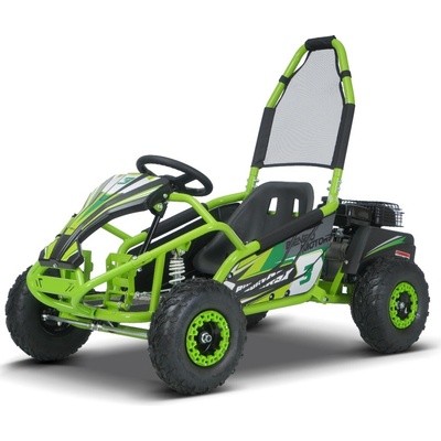 Beneo Motors Benzínová bugina pre deti BUGGY RSX zelená - 98cm3