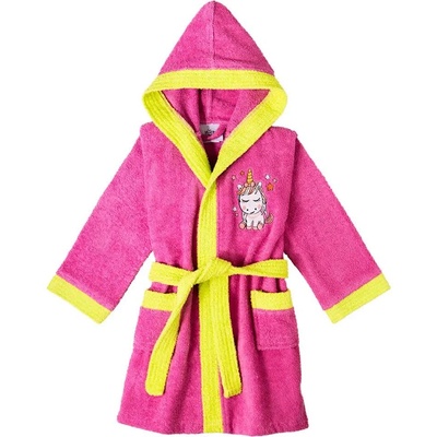 Interbaby Bathrobe - Pink (Fuchsia)
