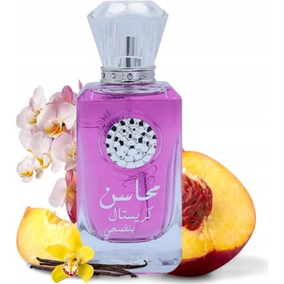 Lattafa Mahasin Crystal Violet EDP 100 ml + deospray 75 ml darčeková sada