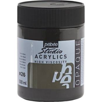Pébéo Studio Fine АКРИЛНА боя Mars Black 500 ml 1 бр (171026)