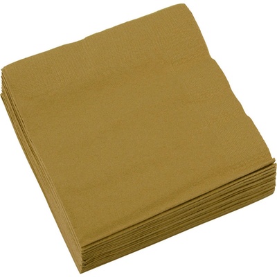 Wimex ubrousky 3V zlaté 20ks 70790 33x33cm