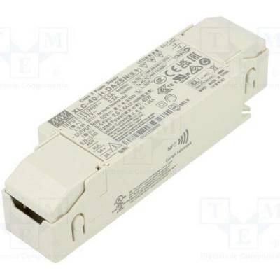 MEAN WELL XLC-40-H-DA2SN Napájecí zdroj: spínaný; LED; 40W; 9÷54VDC; 600mA÷1,4A; 100÷305VAC