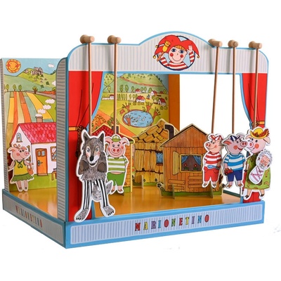 MARIONETINO prasátka a kůzlátka kompletní set 15 loutek – Hledejceny.cz