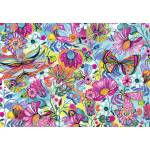 Bluebird Puzzle - Puzzle Flowers and Butterflies - 1 000 piese