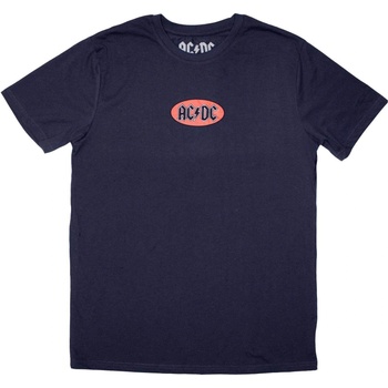AC/DC Mini Oval Logo Navy Blue L Риза (ACDCTS122MN03)