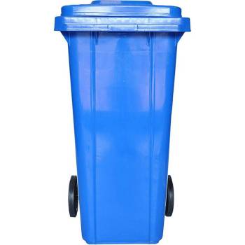 Image 1 of Roto Пластмасова кофа за отпадъци на колела, , 120 литра, синя