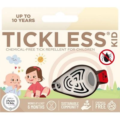 Tickless Kid PRO s možností nabíjení Ultrazvuková ochrana proti klíšťatům