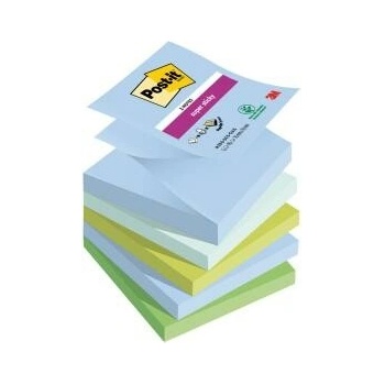 POST-IT Z-bločky Post-it Super Sticky OASIS, veľkosť 76x76 mm, 5 bločkov po 90