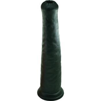 Image 1 of Mokko Лепяща се пенис отливка Слонско дилдо "kokkili black" 32 см