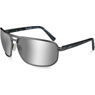 Wiley X Okuliare HAYDEN Polarized Silver Flash Smog