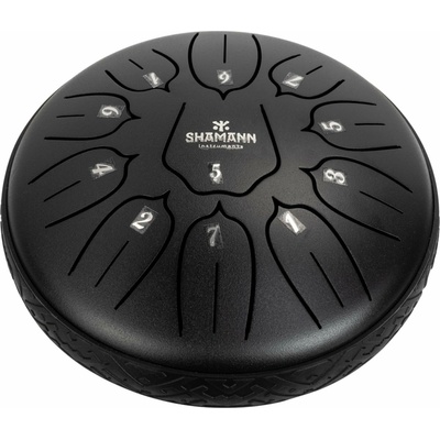 Shamann 6" 11 Notes D5 Major Black Tongue Drum