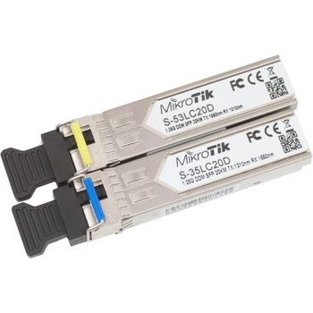 MikroTik S-3553LC20D Pair of SFP модул S-35LC20D (RV2235F53A)