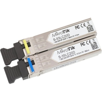 MikroTik S-3553LC20D Pair of SFP модул S-35LC20D (RV2235F53A)