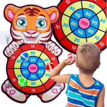 Terč s míčky na suchý zip