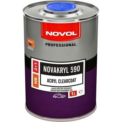 Novol Bezbarvý lak Novakryl 590 SR-P 2:1 1l