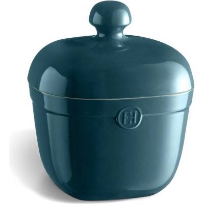 Emile henry (Франция) Канистер за бисквити emile henry cookie jar - цвят синьо-зелен (eh 8755-97)