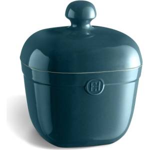 Emile henry (Франция) Канистер за бисквити emile henry cookie jar - цвят синьо-зелен (eh 8755-97)