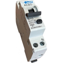 Chránič prúdový XBS RCD+MCB 16A B