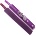 Rouge Leather Wrist Cuffs Purple