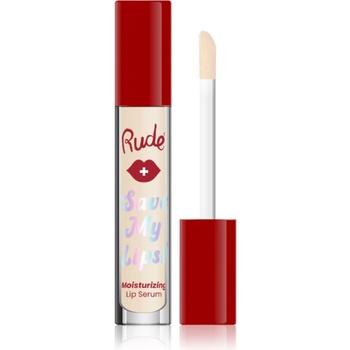 Rude Cosmetics Save My Lips хидратиращ серум за устни цвят Peach 3.4ml