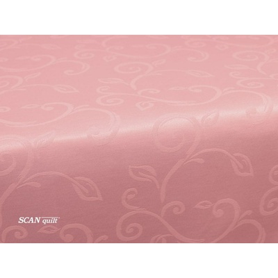 SCANquilt Obrus KAN 23917 ružová 120x150cm