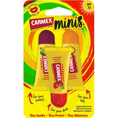 Carmex Balzam na pery Minis 3 ks