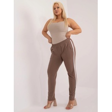 Basic Feel Good Dámske tepláky Plus Size RV-DR-6643.95 Béžová
