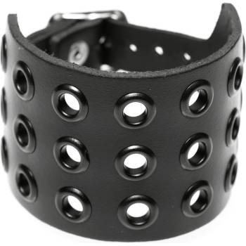 Black & metal гривна Пръстен - Черен - bwz-698