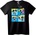 NOONEBRAND Тениска Балончето от Powerpuff Girls - M, Black